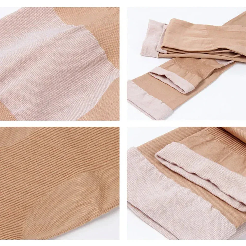 1 Pair Women 420D Sleeping Burn Fat Socks Slim Leg Warmer Compression Stockings