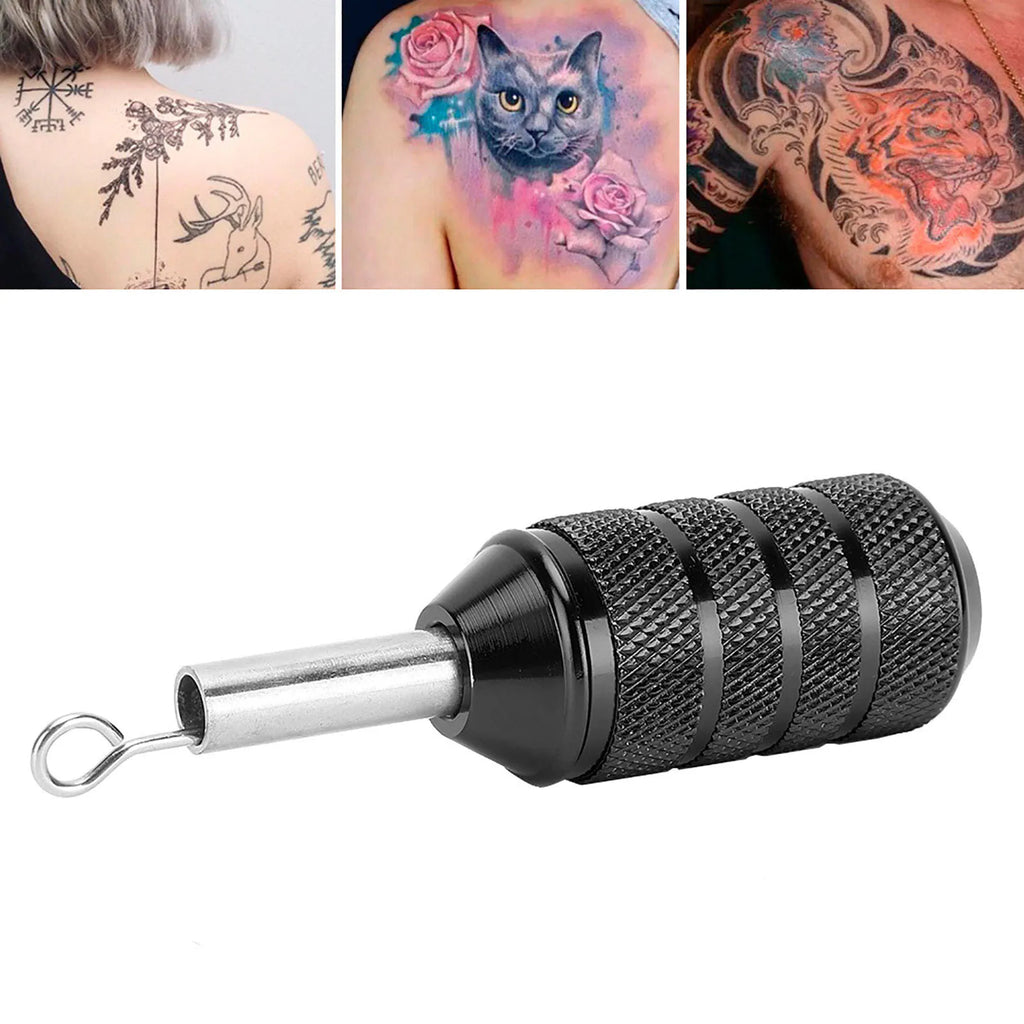 25mm Tattoo Machine Handle Aluminum Alloy Tattoo Machine Grip Cartridge Needles Tattoo Supplies