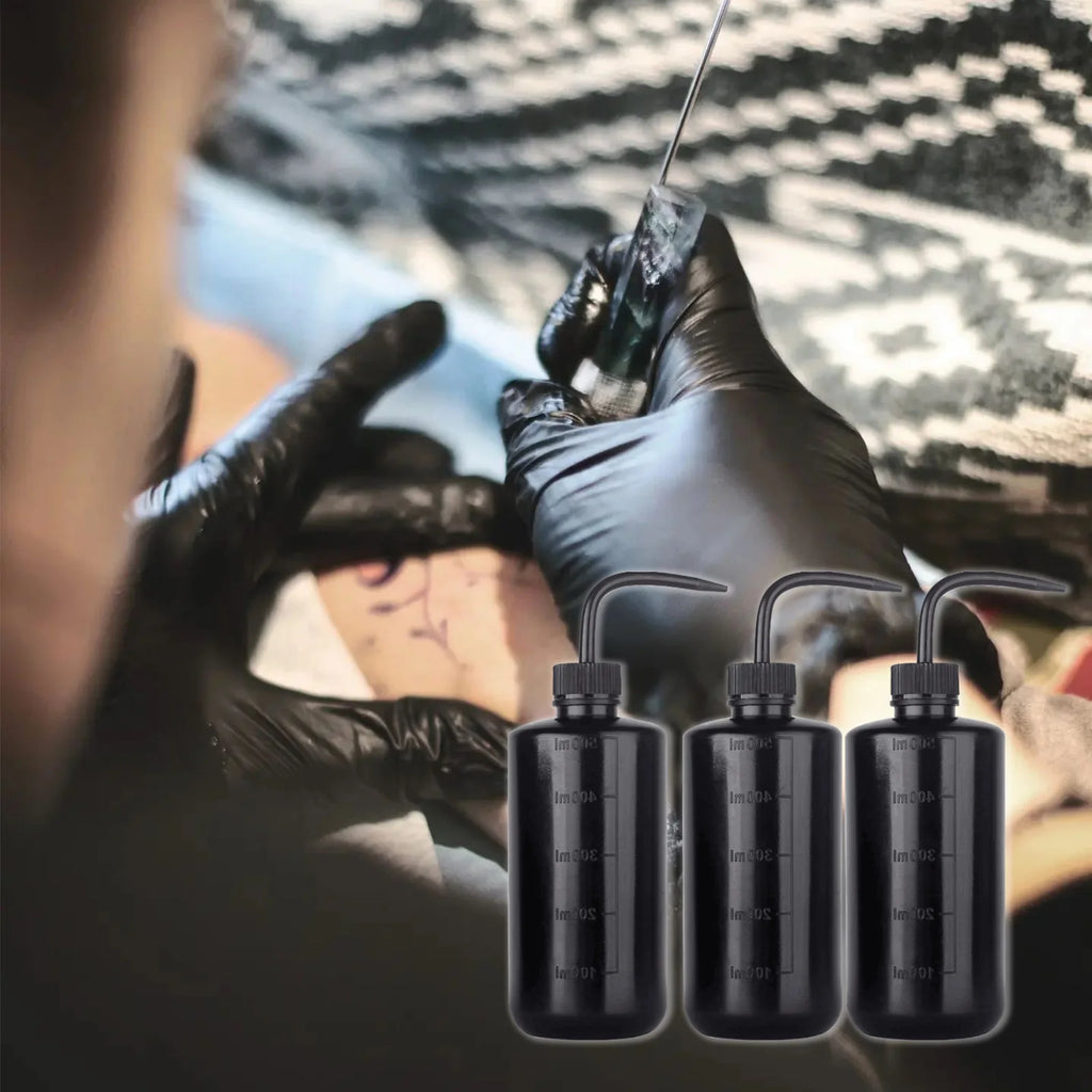 250/500ml Tattoo Spray Bottle Plastic Safety Wash Bottles Lab Tattoo Squeeze Bottle Tattoo Accessories Microblading Supplies