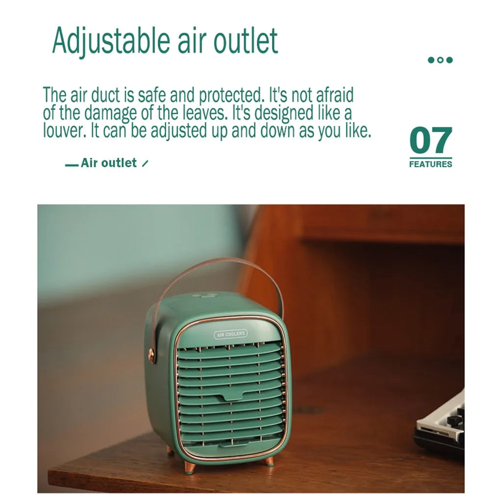 2025 Portable Car Air Cooler Fan Water Cooling Fan Portable Air Conditioner Mobile Car Electrical Air Conditioning For Home Offi