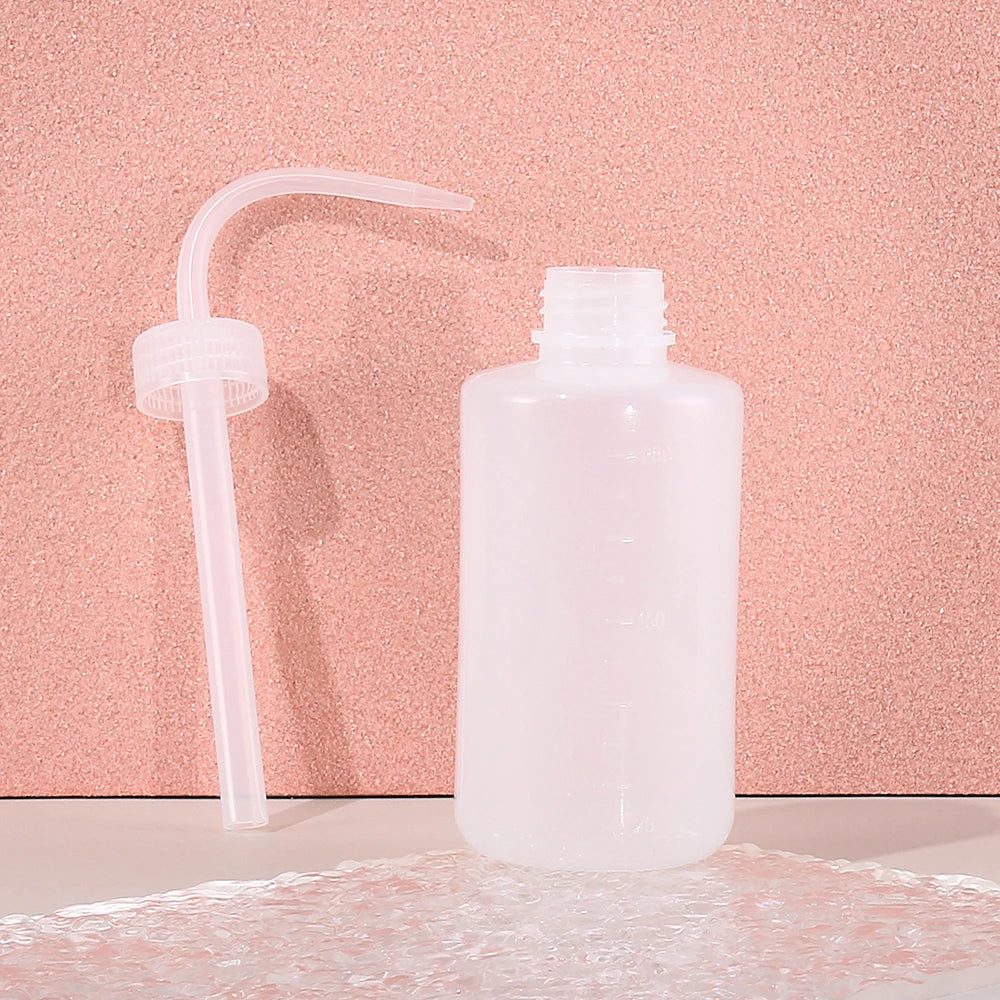 250ml Bulk Squeeze Water Squirt Bottles for Liquids with Narrow Mouth & Scale for Rinse Bottle Watering Tools, Plant Irrigation