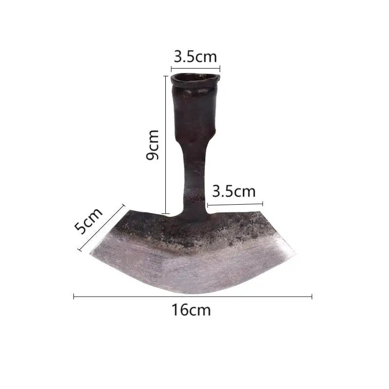 1PC Weeding Shovel Multipurpose Steel Weeding Hoe Small Push Grass Shovel For Outdoor Loosening Soil Weeding Gardening Tools