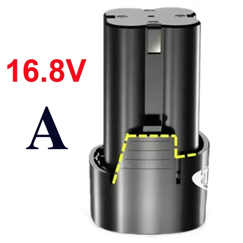 100% New Original 16.8V.13000mAh. Tool. Electric. Battery, rechargeable drill. Screwdriver. Wireless. Electric drill.