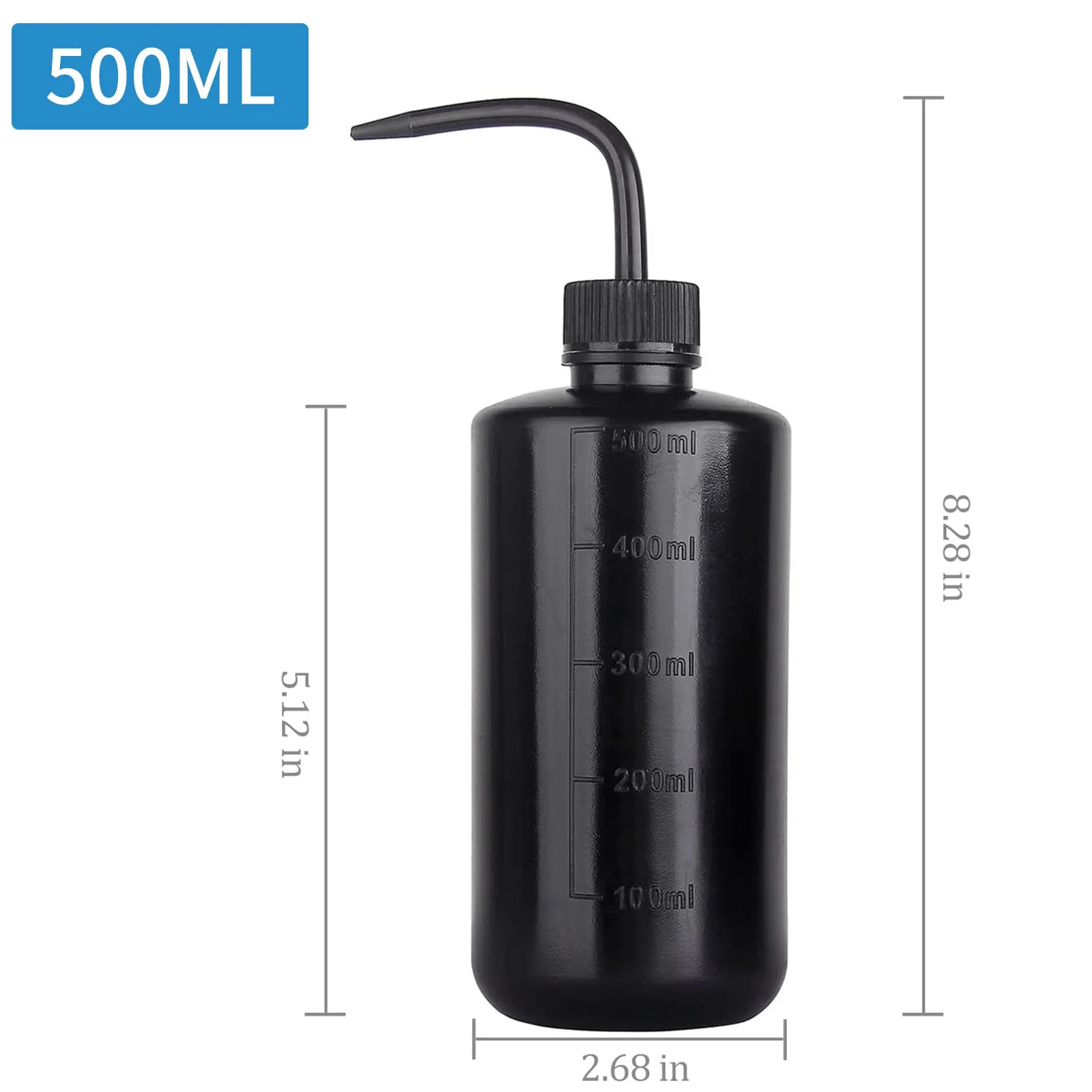 250/500ml Tattoo Spray Bottle Plastic Safety Wash Bottles Lab Tattoo Squeeze Bottle Tattoo Accessories Microblading Supplies