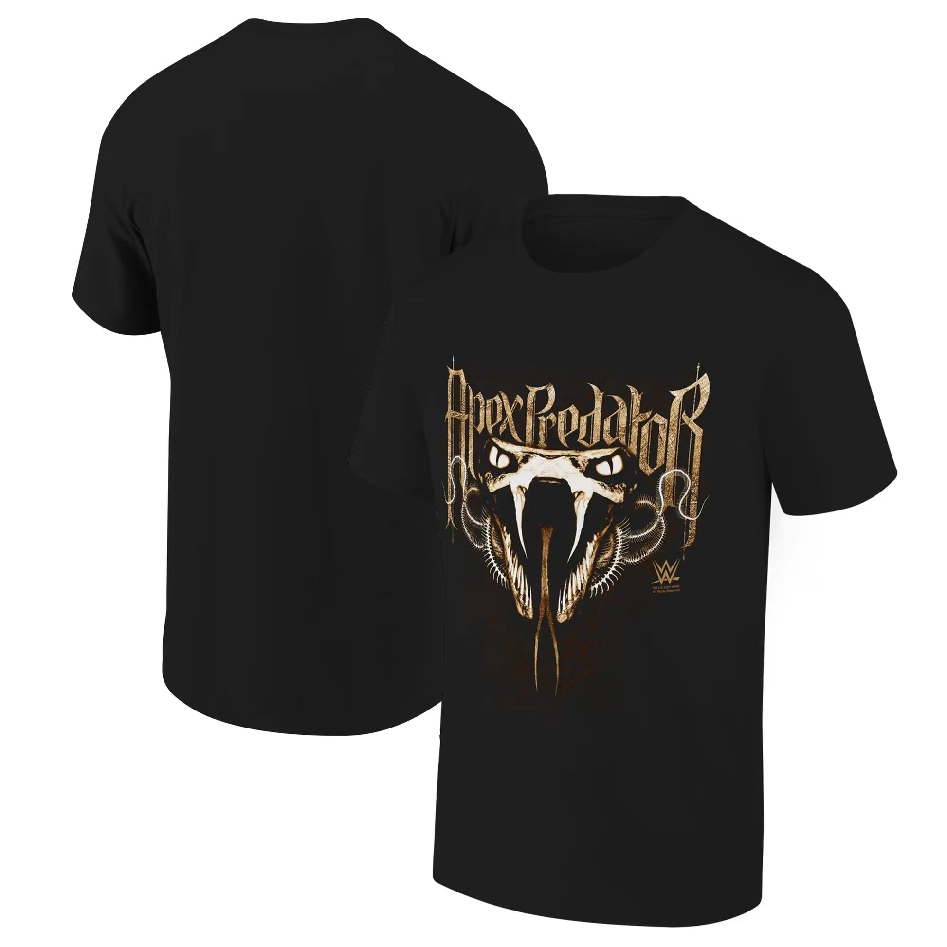 2025 New Men's Roman Reigns OTC 10-Star Print Cotton Tshirt Summer Sports WWE CM Punk Wrestler Tees Short Sleeve Oversized Tops